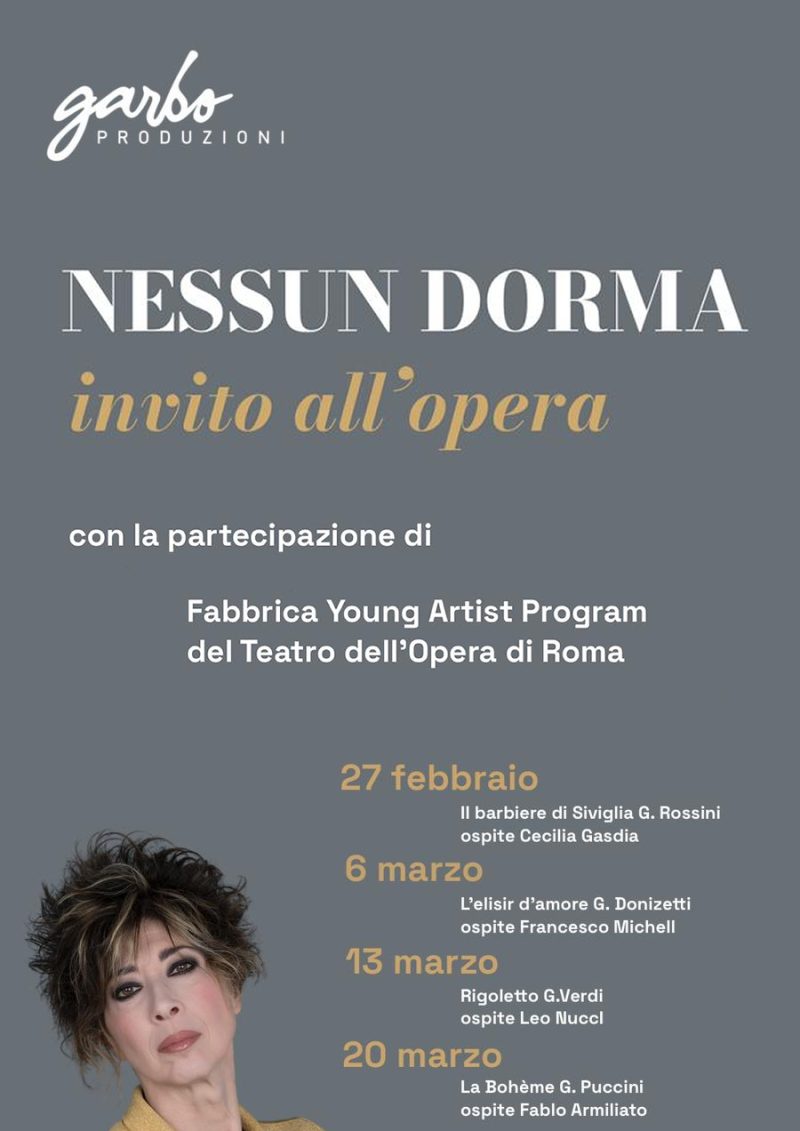 Nessun dorma, invito all’opera  Rassegna stampa